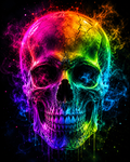 color skull