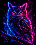 Neon Owl