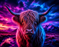 Neon Cow