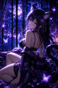 Purple Cat Moon