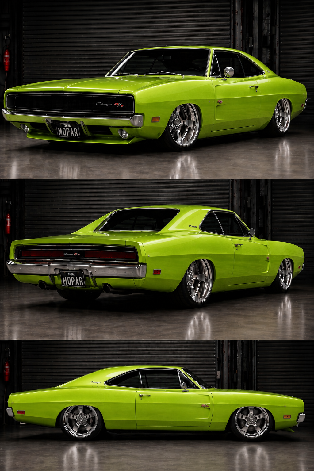 68 Charger Sublime Green