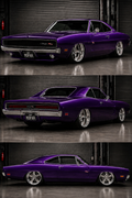 68 Charger Plum Crazy Purple