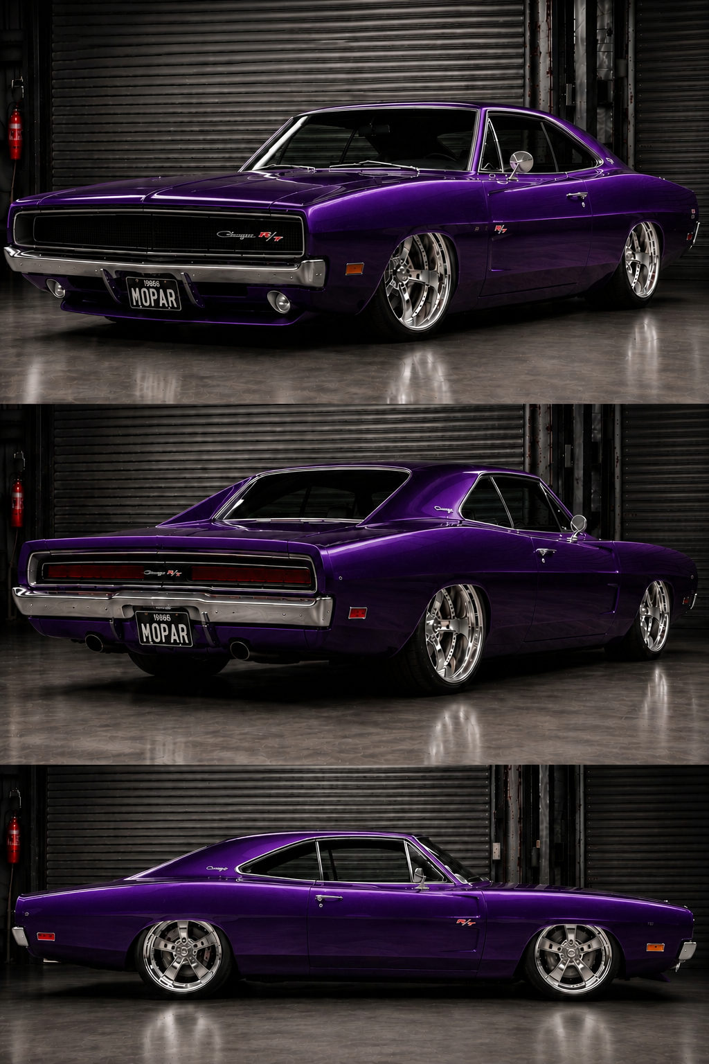 68 Charger Plum Crazy Purple