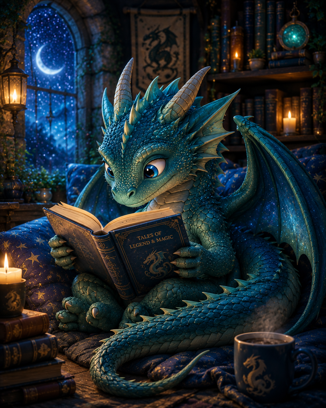 Blue Dragon Reading