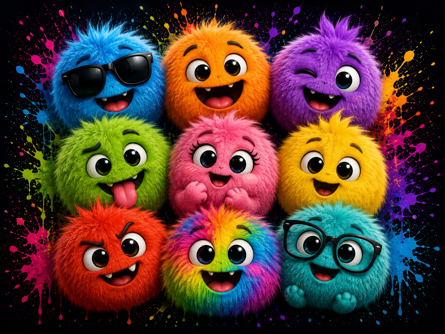 Furry Friendly Monsters